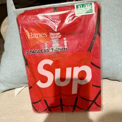 Supreme Hanes Spider-Man Tagless Tees 2 Pack size XL