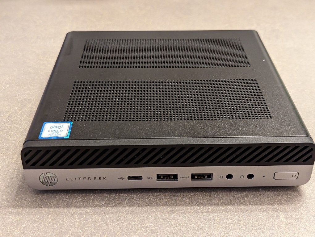 HP EliteDesk 800 G3 Mini Core i7-7700 - 16GB RAM - 256GB SSD