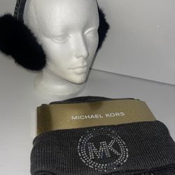Michael Kors Hat And Scarf Set 