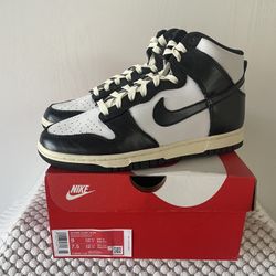 Nike Dunk High Vintage Black Size 9W/7.5M