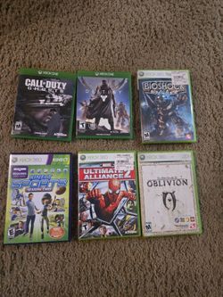 Assorted Xbox games
