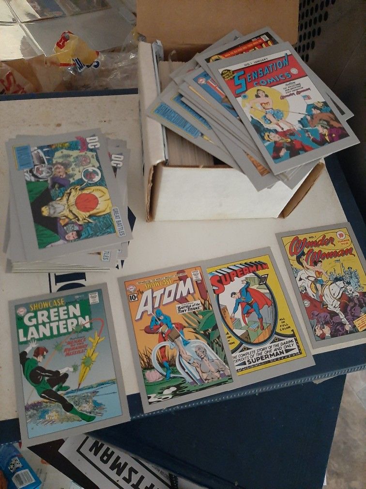 Dc Comics Cards Set
