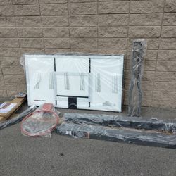 Goaliath 54 inch in ground basketball hoop, adjustable basketball court