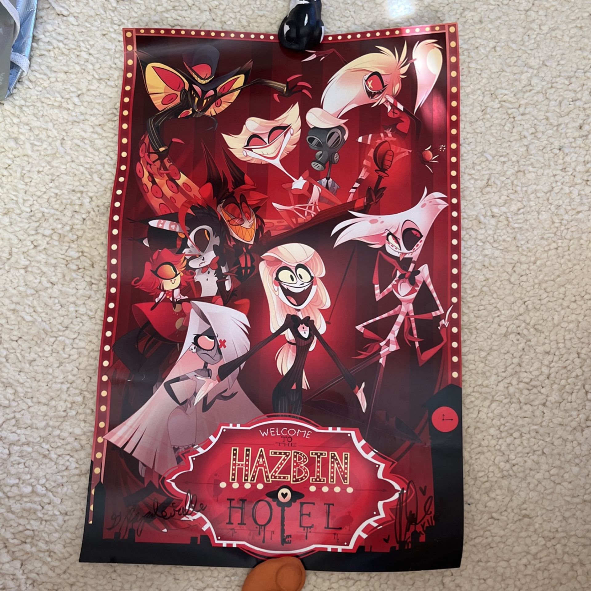 Hazbin Hotel Signed Pilot Poster