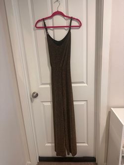 Gold jumpsuit