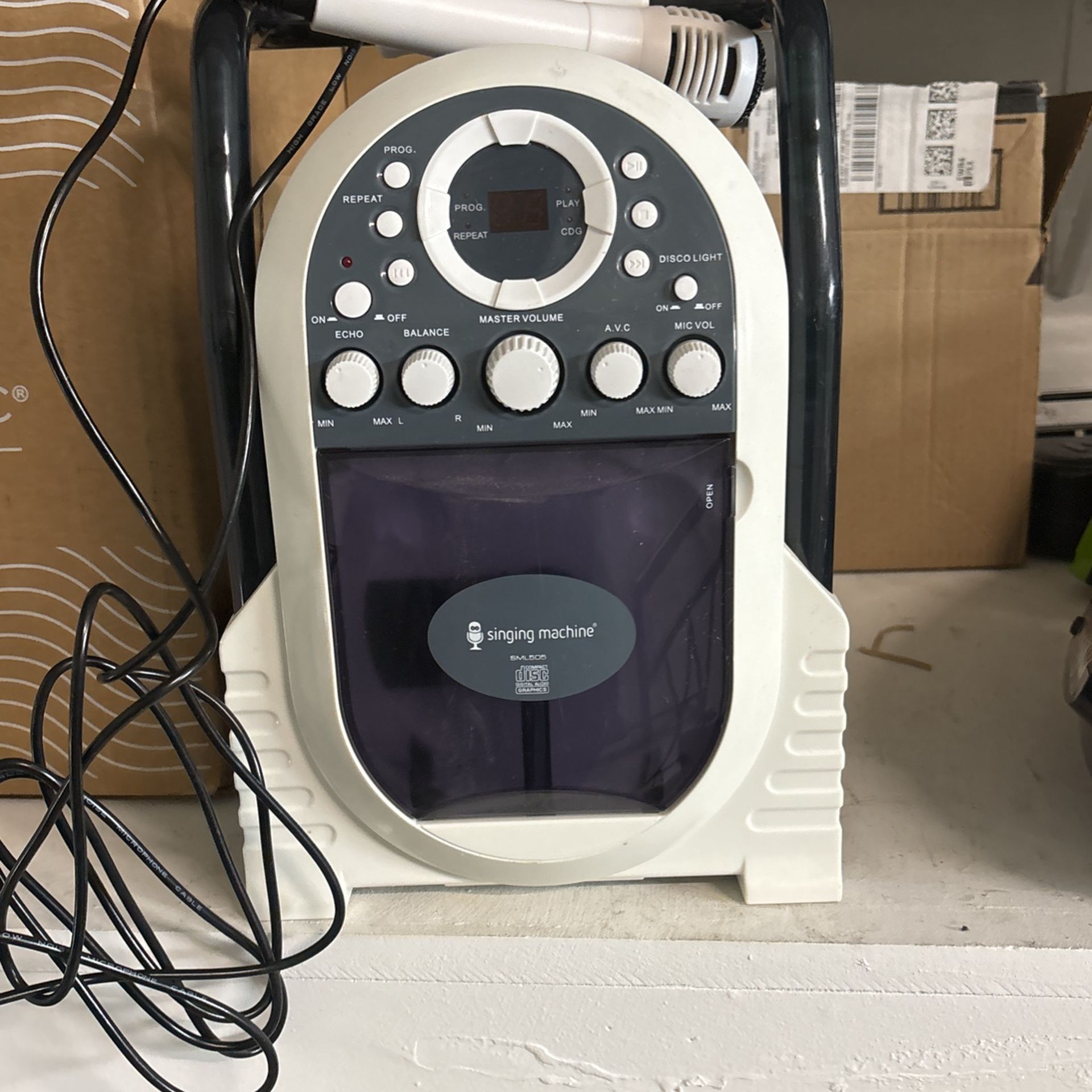Party Tyme Karaoke Machine