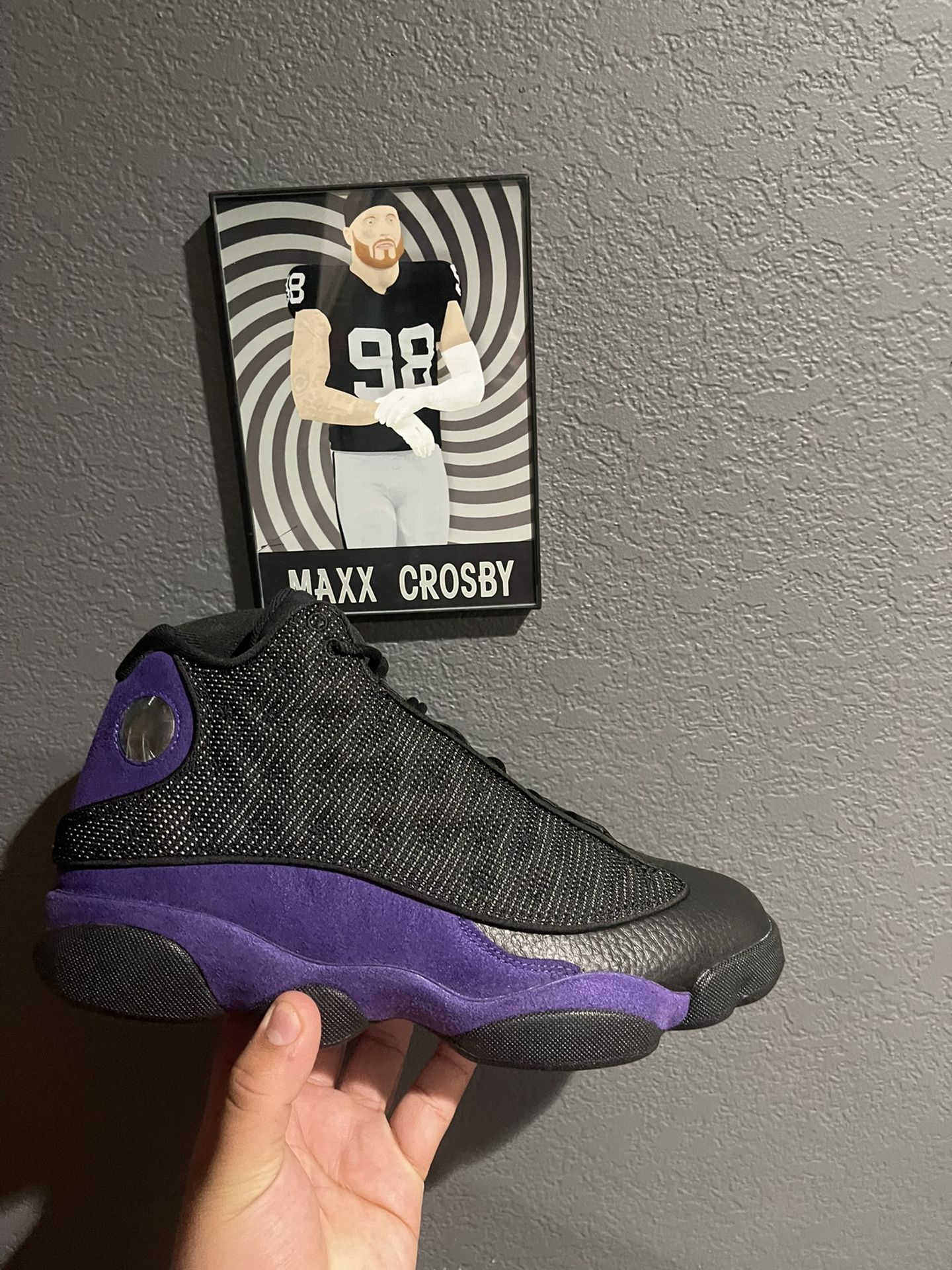 Jordan 13 Court Purple Size 8.5 