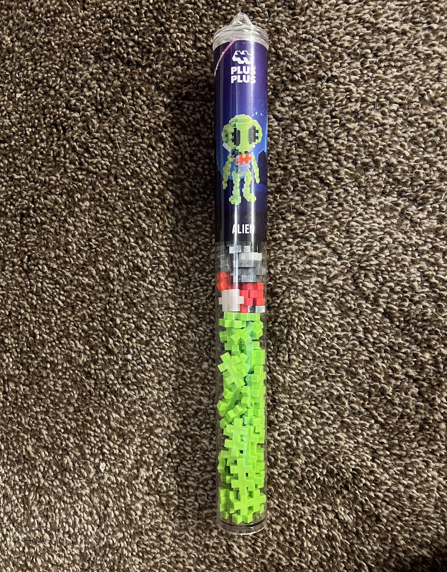 PLUS PLUS ALIEN TUBE - Brand New