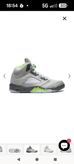 Air Jordan 5 Retro "Green Bean 🫛"