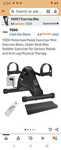 Brand new electric bike workout EZ storage