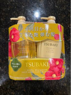 Tsubaki shampoo & conditioner
