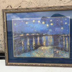 Starry Night Over the Rhône by Vincent Van Gogh print