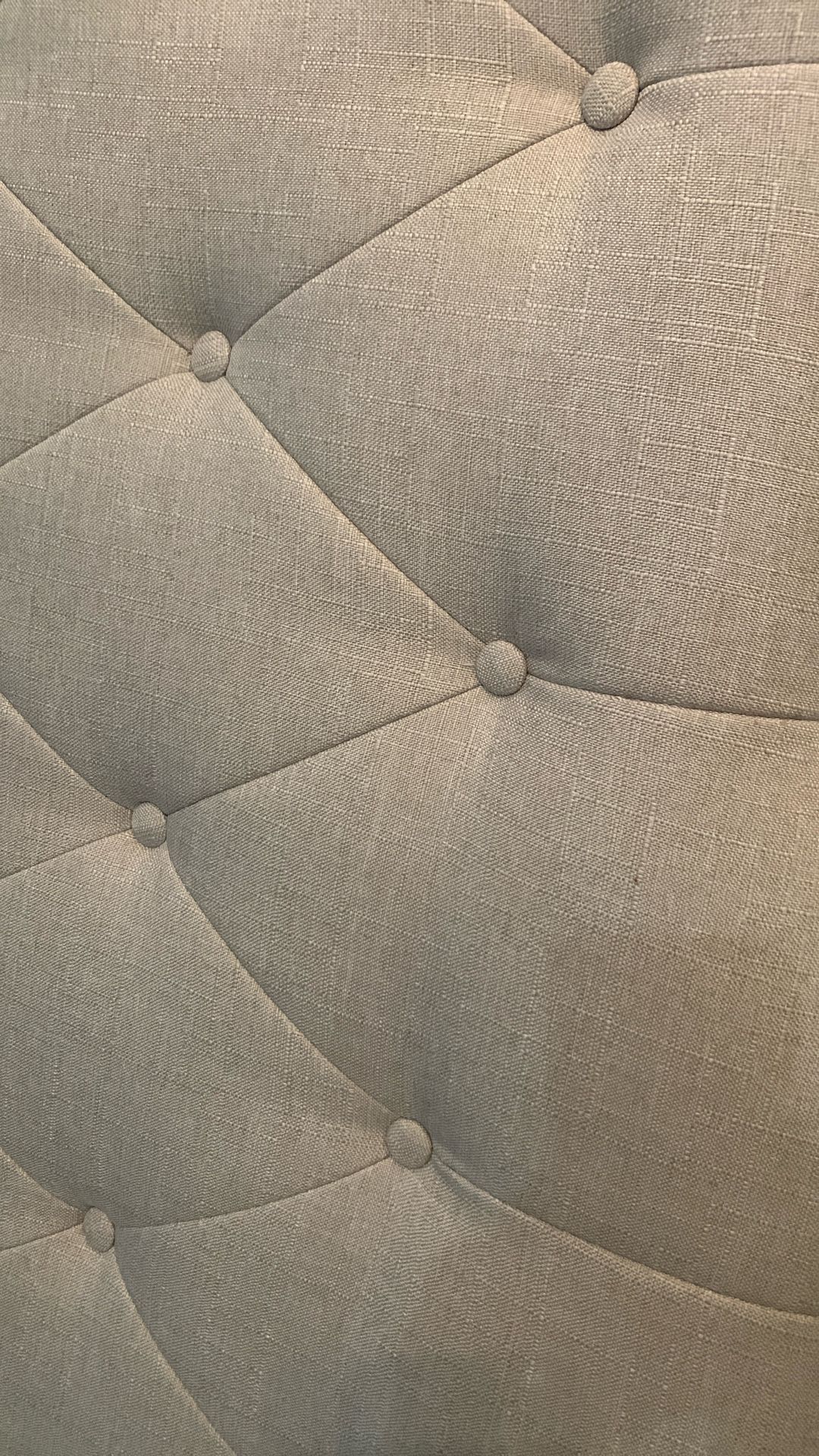 Upholstered headboard, queen, Wheat Color