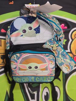 ⭐ Star Wars The Mandalorian Grogu "Precious Cargo" Backpack Set ⭐