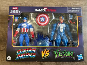 Marvel Legends Captain America and Venom
