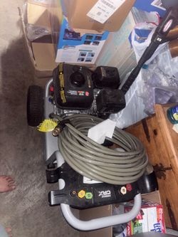 A gas pressure washer