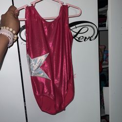 Girls Pink 3T Gymnastics Leotard 
