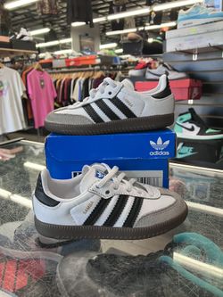 Adidas Samba OG Toddler Cloud White Core Black Gum