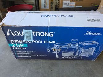 2HP aqua strong pool pump