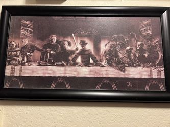Horror Last Supper Painting 