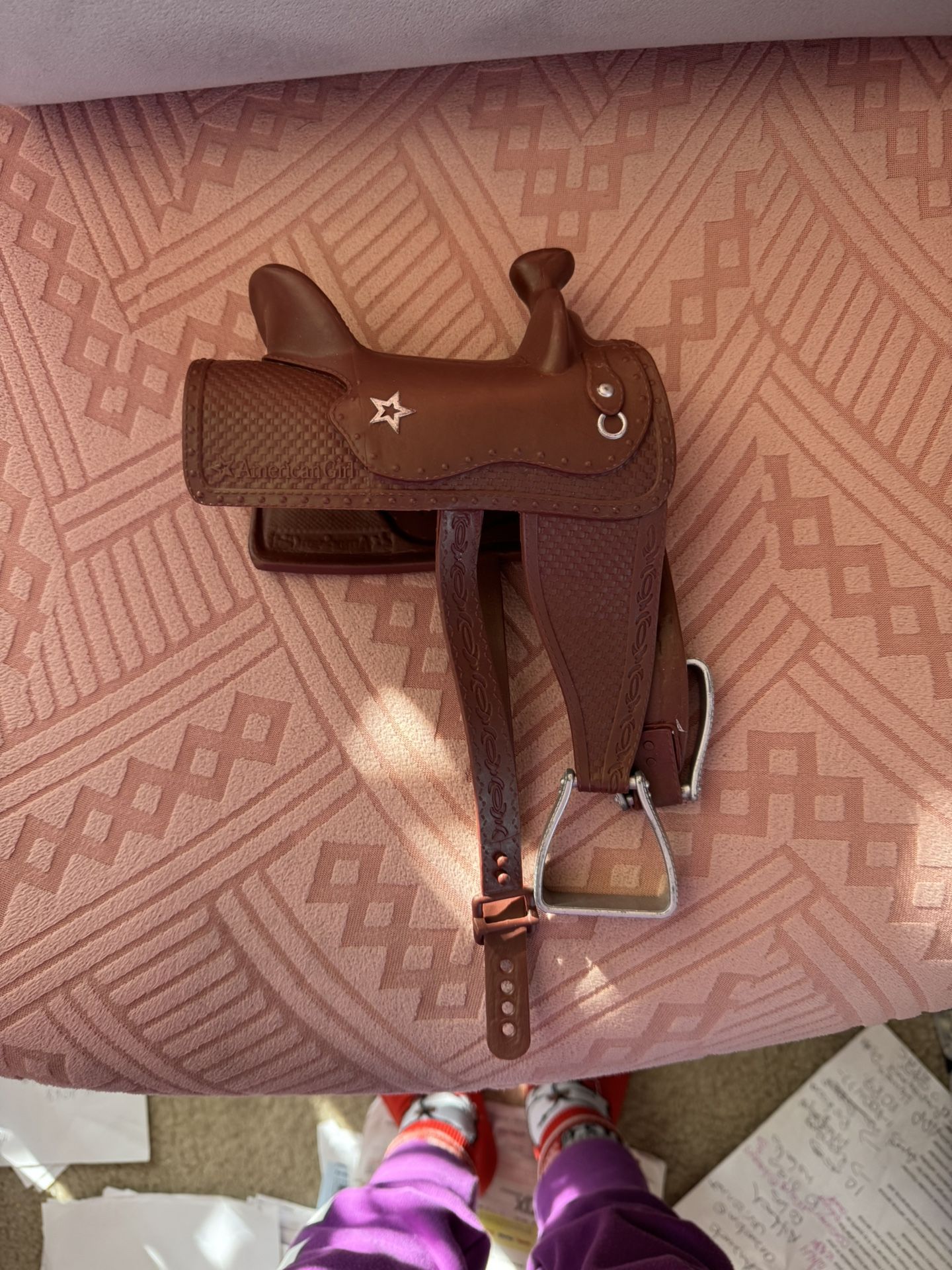 American Girl Horse Saddle For 18” Doll