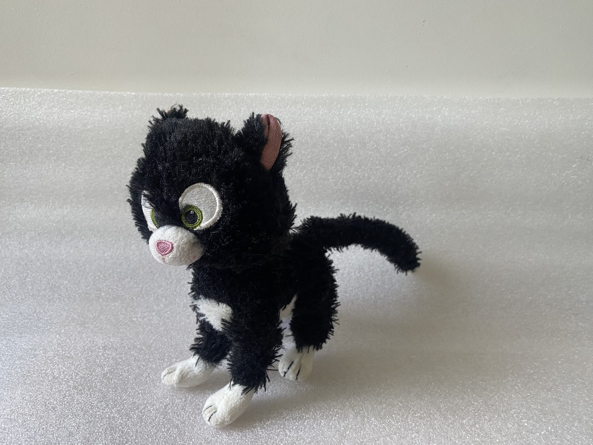 Mittens Bolt Cat Plush 7" Scruffy Stuffed Toy Kitty Disney Store Rare
