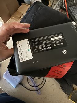 Three small Android tablets