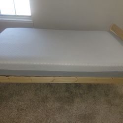 Twin Bed With Mattress Memory Foam