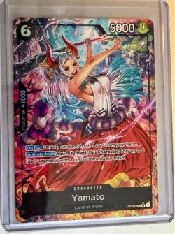 One Piece OP-16 Yamato Alt Art - Near Mint