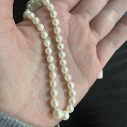 Authentic Pearl Necklace