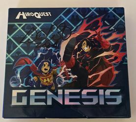 HiROQuest Genesis EMPTY Hobby Box Signed  Gary Vaynerchuk 2025 Display Box Only No Cards