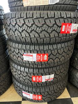 📲✔️Lt285/70/17 vendo set de llantas nuevas gt adventures at