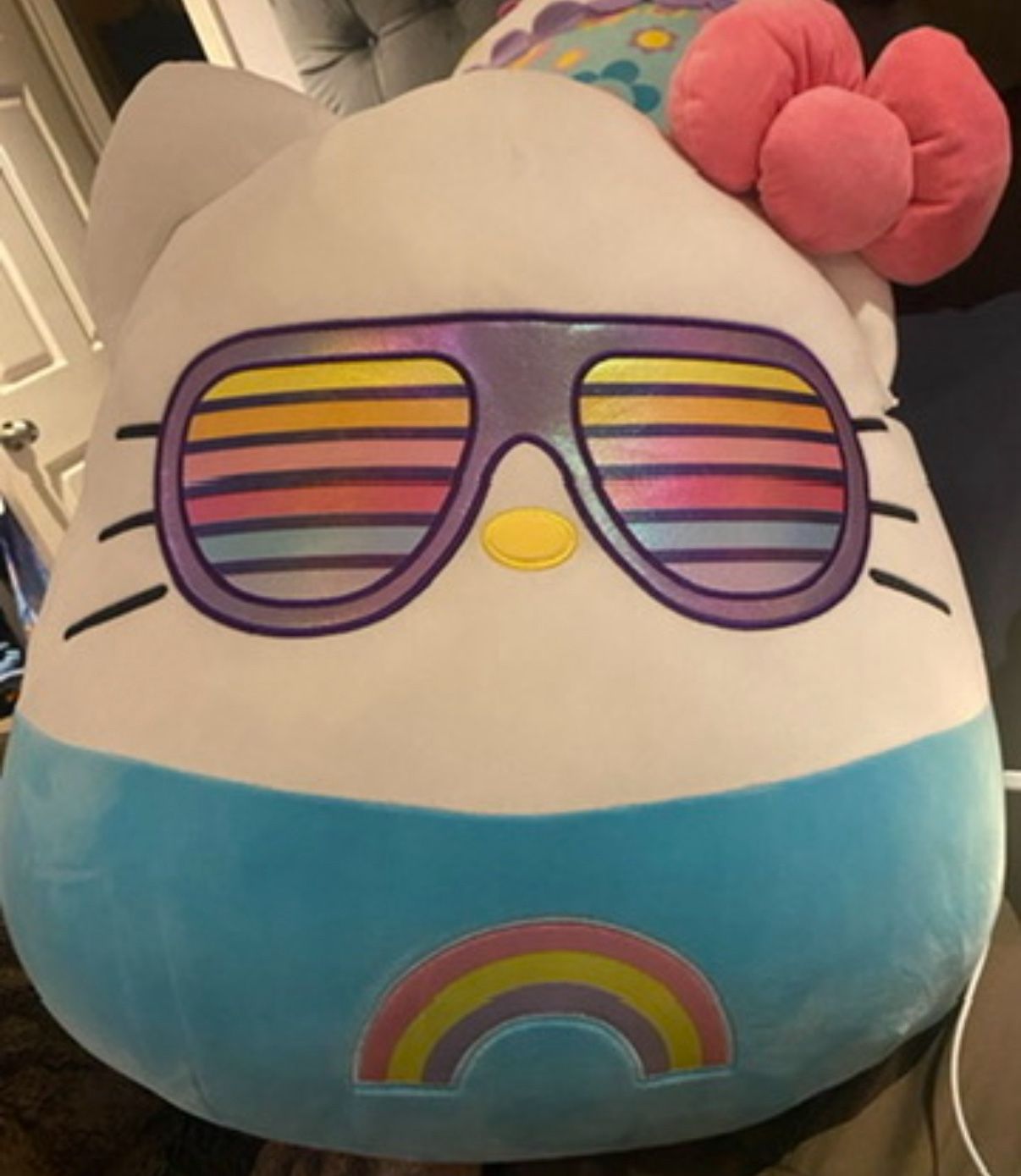 Giant Hello Kitty Sqishmellow In Great Condition 