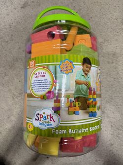 Foam Building Blocks Children’s Construction Play Set