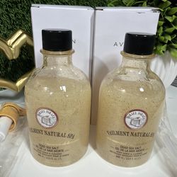 Avon The Veilment Natural Spa Dead Sea Salt Body Scrub