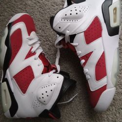 OG Air Jordan Retro 6 "Carmine" Size 9