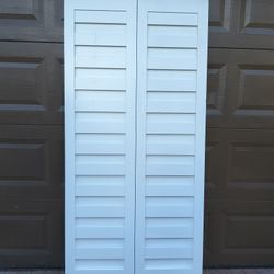 36" X 80" Louver Bifold Closet Door