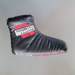 Scotty Cameron Putter Headcover Red Black Grey