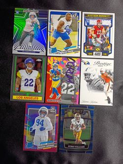 Los Angeles Rams Football Rookie Cards Set of 8 For $5