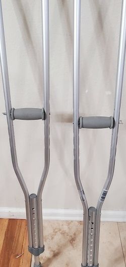 Aluminum Crutches (Like New)