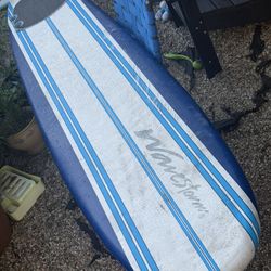 8’ Wavestorm Soft Top Surfboard For Sale Or Rent