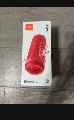 JBL Flip 6 Bluetooth Speaker Red