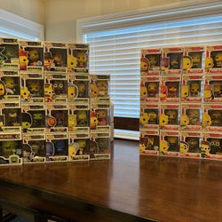 The Simpsons Funko Pop Collection