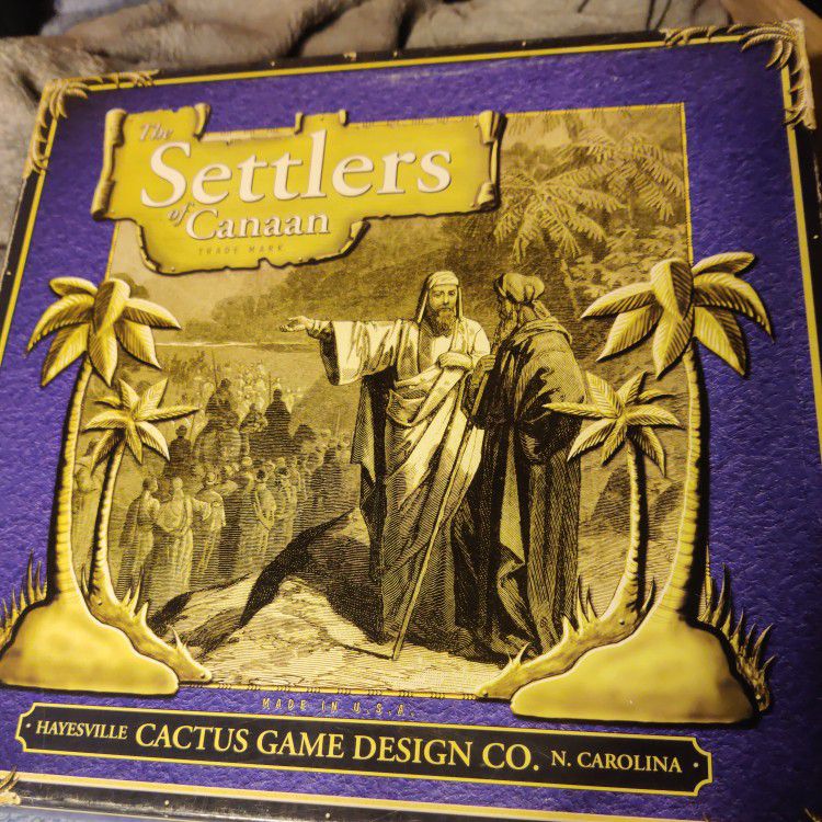Settlers Of Canaan Board Game
