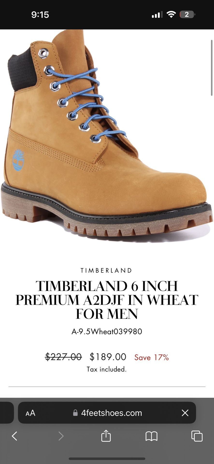 New Timberland Boots