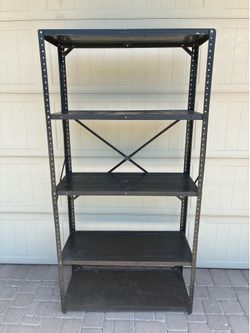 Metal Storage Shelves 6x3x1.5 Garage Rack
