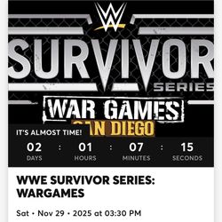 survivor series tickets