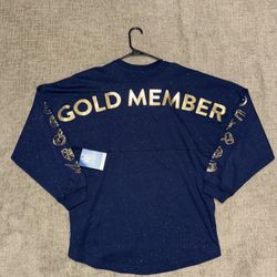 Disney D23 Gold Member Spirit Jersey - Size Small - NWT