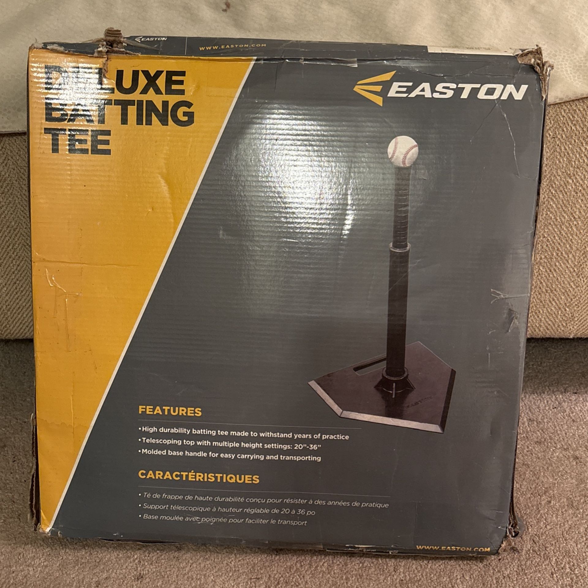 Easton Deluxe Batting Tee New In Box