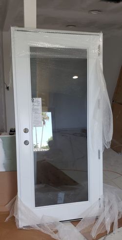 Impact entrance aluminium glass door